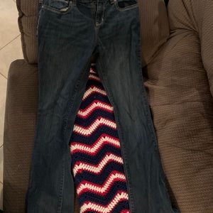 Girls boot cut jeans